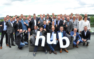 Hub-Unterstützer freuen sich über den Zuschlag des Land NRW